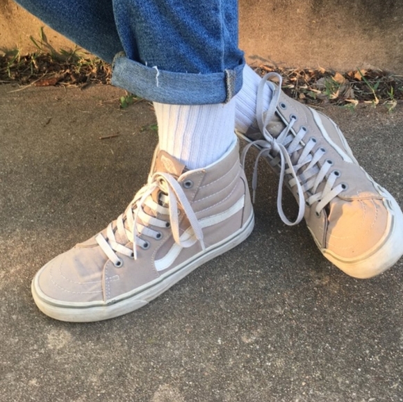 VANS SK8 Hi Slim Zip Scotchgard Unisex Sneakers - Picture 14 of 14